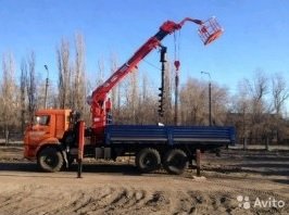 Камаз манипулятор автовышка