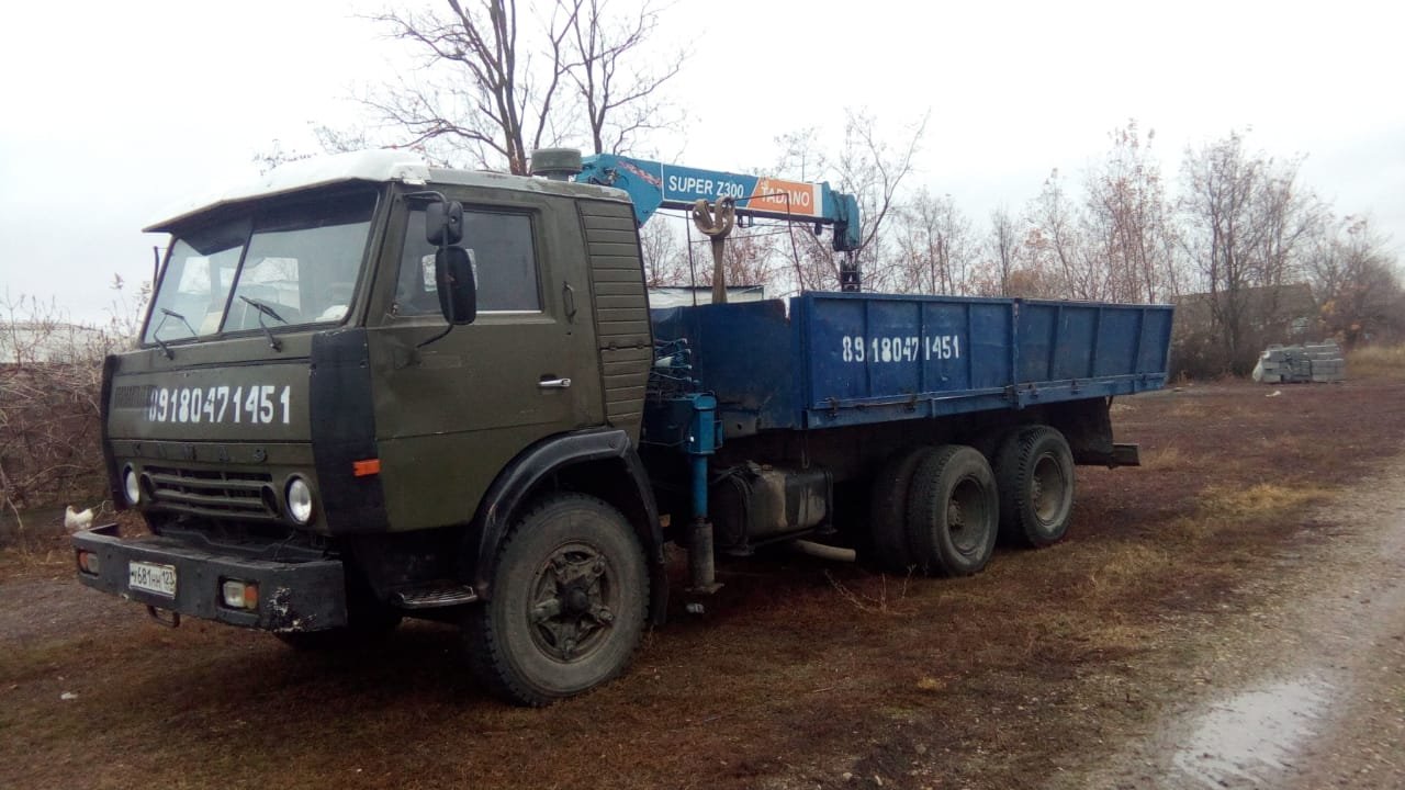 КамАЗ манипулятор от собственника