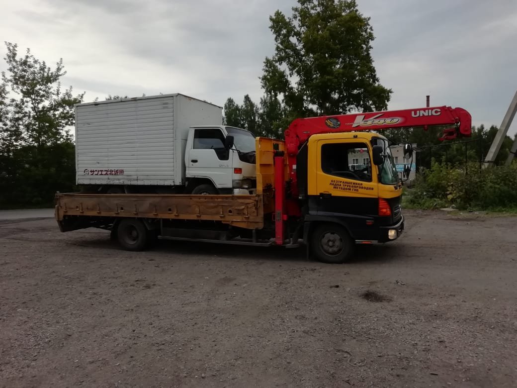 Эвакуатор вызвать Кму с манипулятором