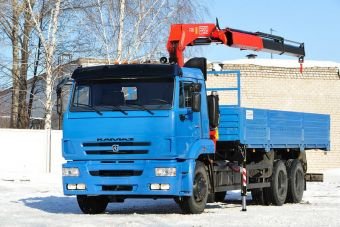 Аренда Крана-манипулятора Камаз 65117 г / п. 7 т