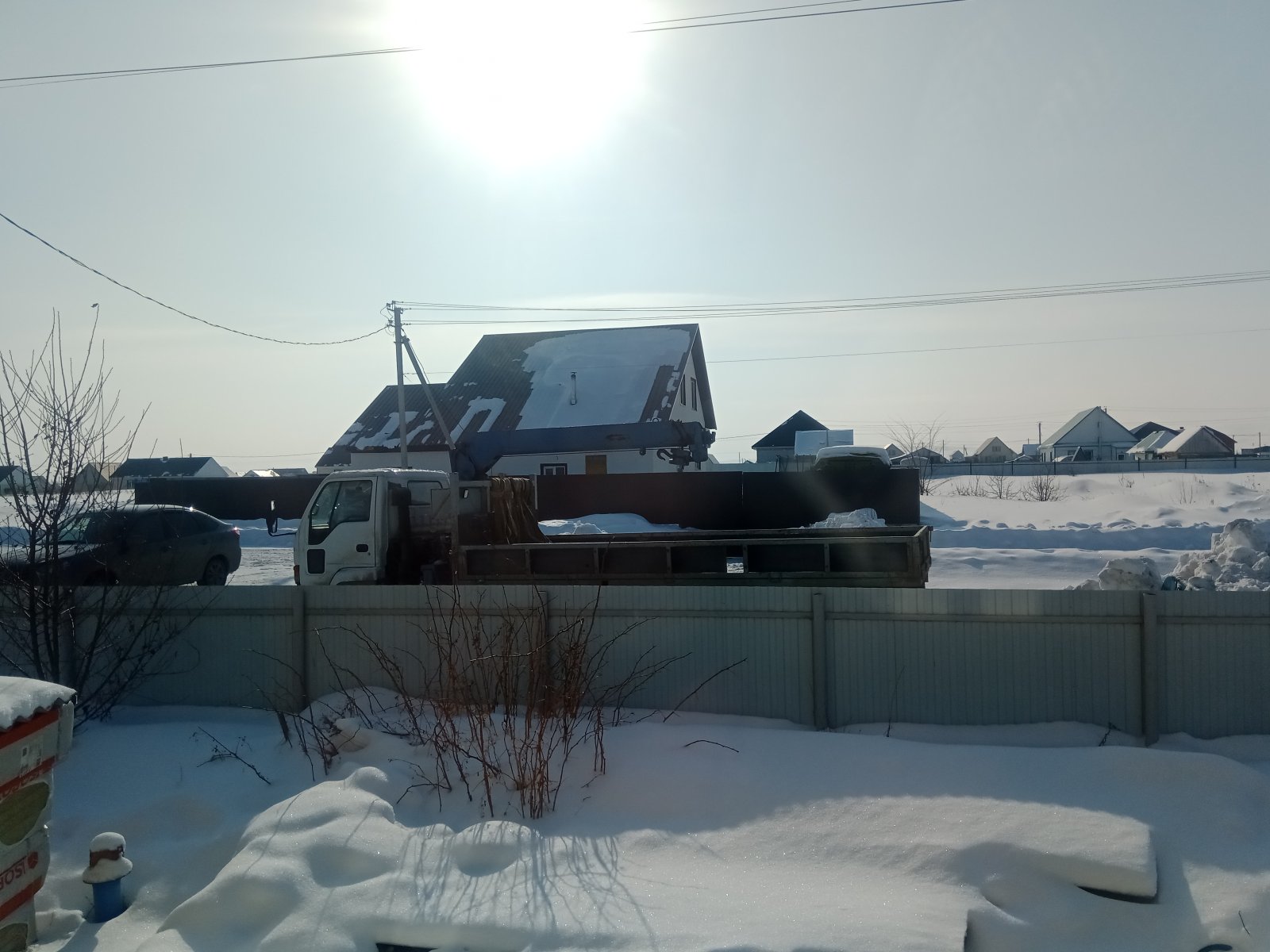 Услуги, аренда манипулятора с люлькой автовышки