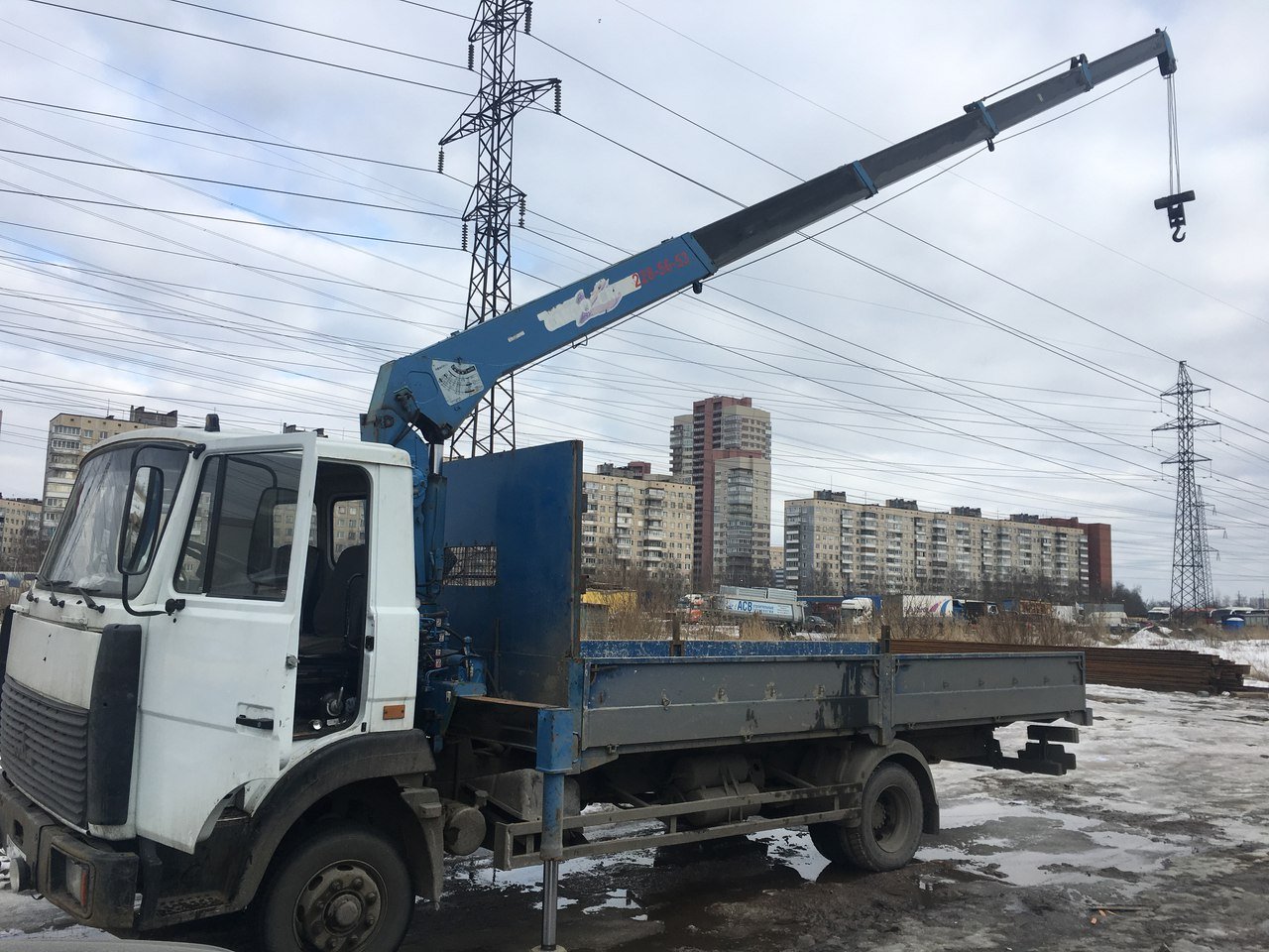 Маз манипулятор от собственника