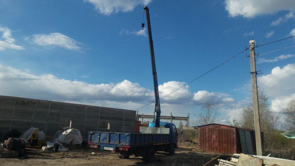 Аренда манипулятора TADANO 6 тонн, кузов 6м, вылет 8м