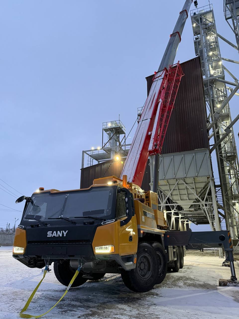 Услуги Автокрана Sany - 100 тонн