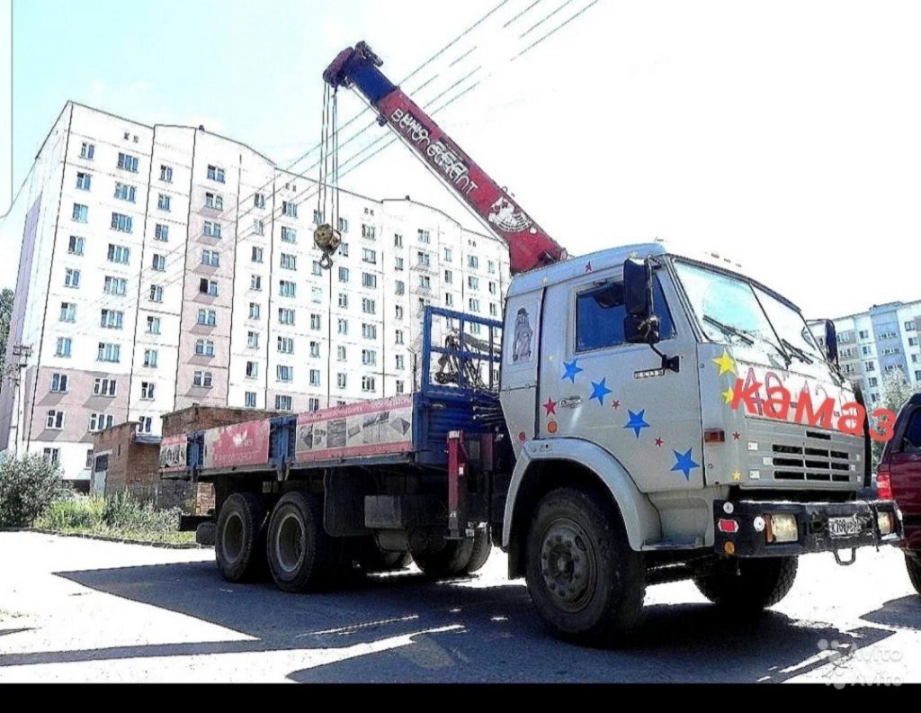 Услуги МАНИПУЛЯТОРА на базе КАМАЗ