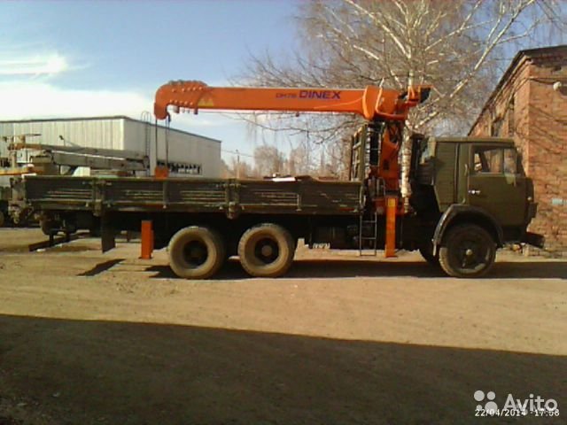 Кран-манипулятор Mitsubishi на базе Камаз 53212