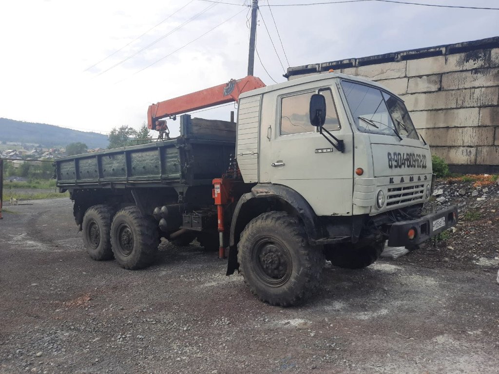 Услуги манипулятора на базе КамАз