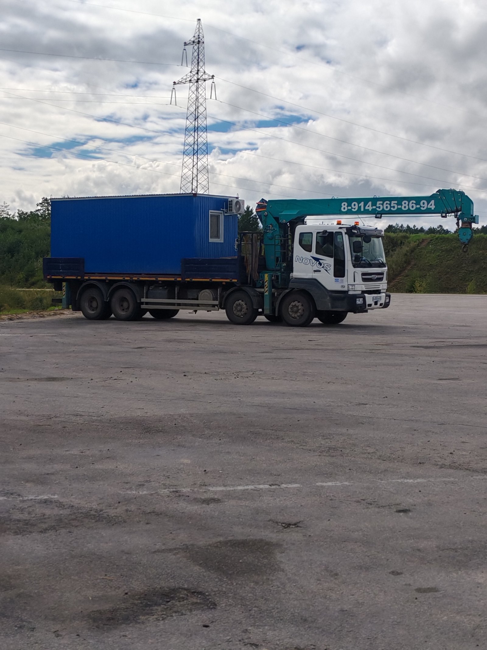 Манипулятор Daewoo с КМУ 10 тонн в аренду