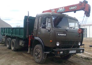 Аренда манипулятора вездехода Камаз 53215