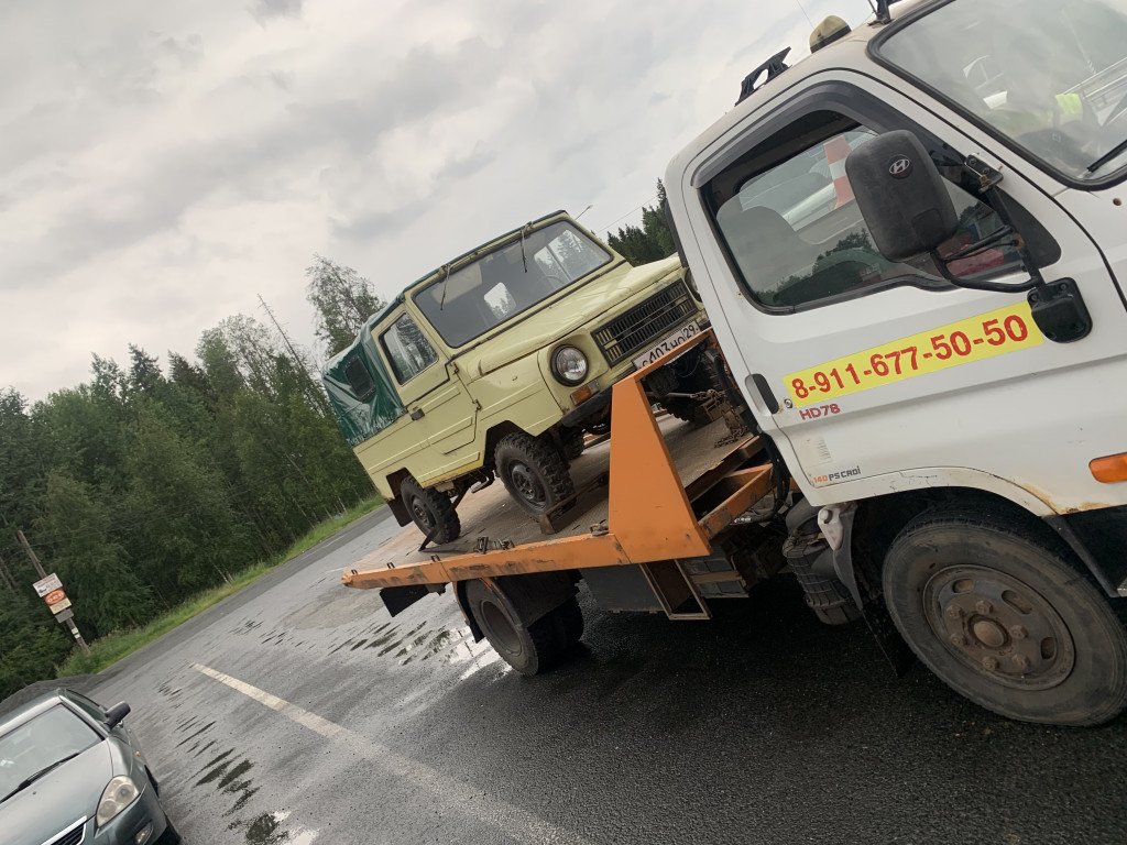 Автоэвакуатор Хендай нд 78 с манипулятором, 2 машины