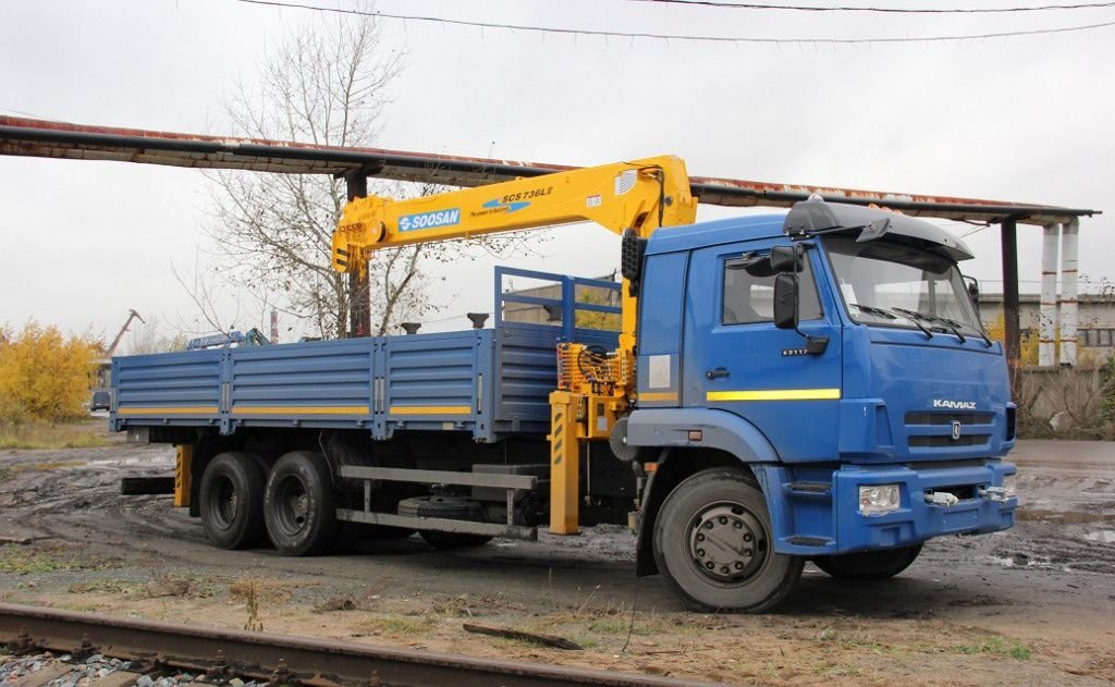 Манипулятор кран кран-борт, вездеход услуги заказ