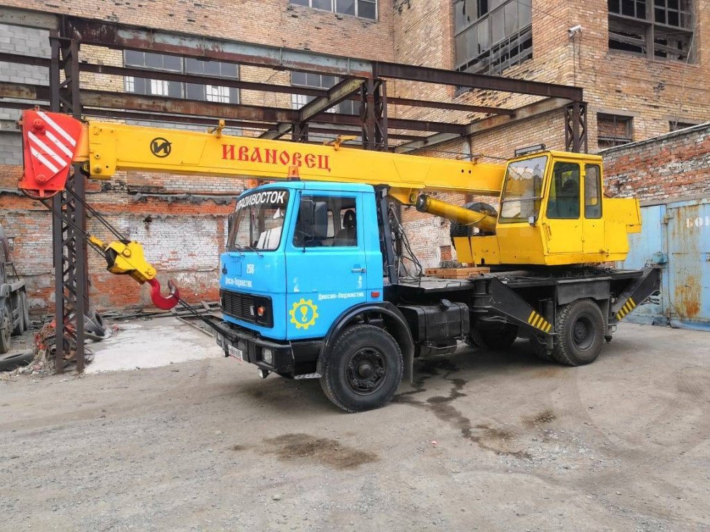 Услуги автокрана Ивановец 14 т