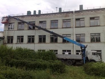 Услуги манипулятора, автовышки