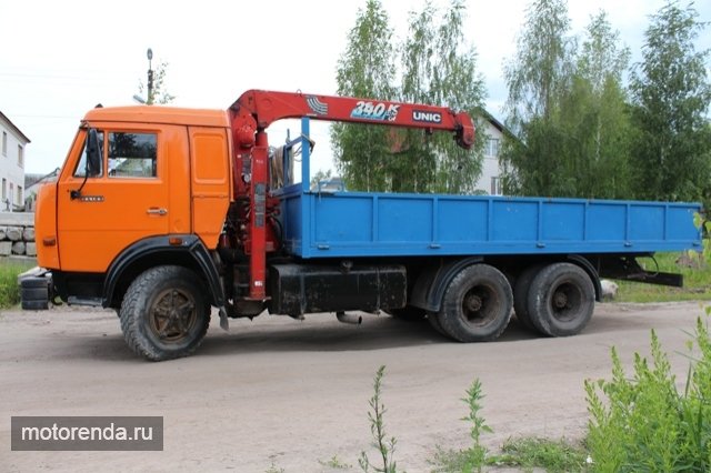 Камвз манипулятор с прицепом