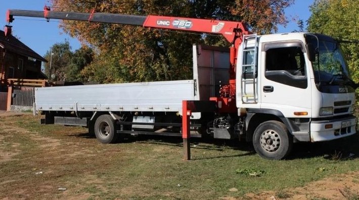 Аренда манипулятора Хино под ваши задачи срочно и недорого