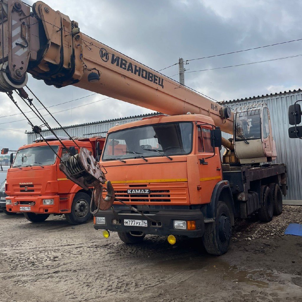 Услуги автокрана 25-40 тонн, 22-40 метров