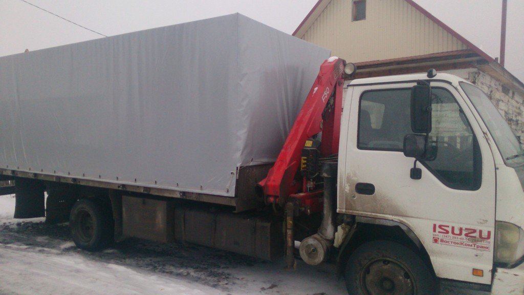 Грузовые перевозки 5 тонн isuzu