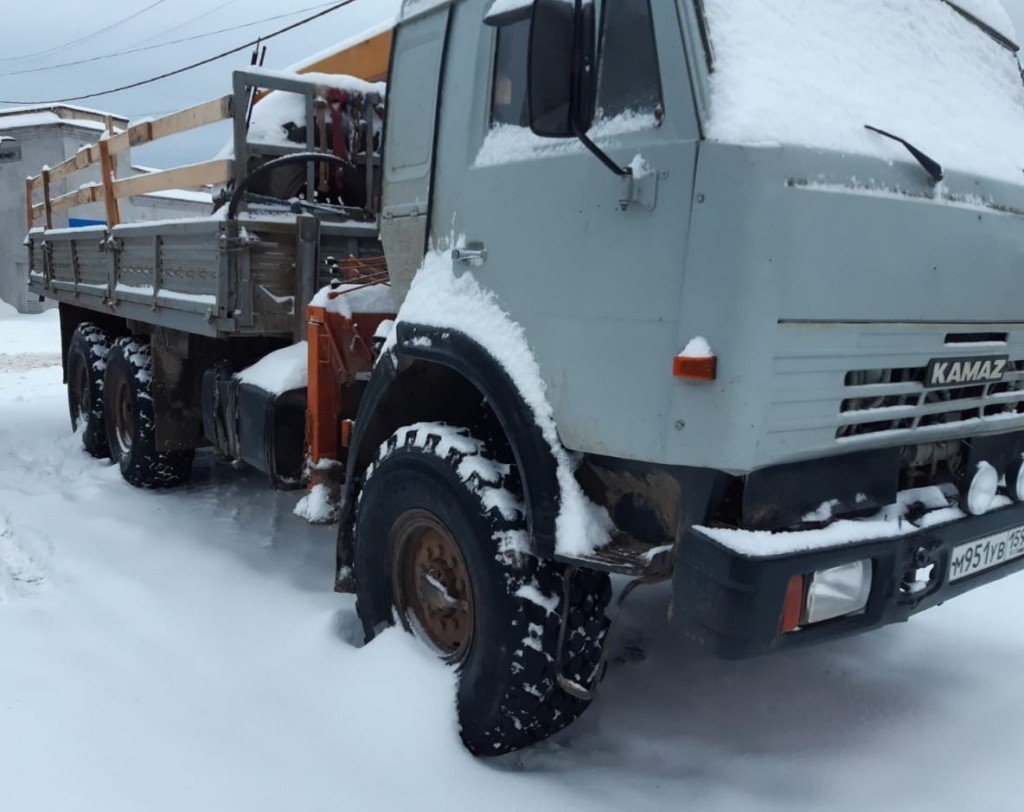 Камаз вездеход с КМУ 3 т
