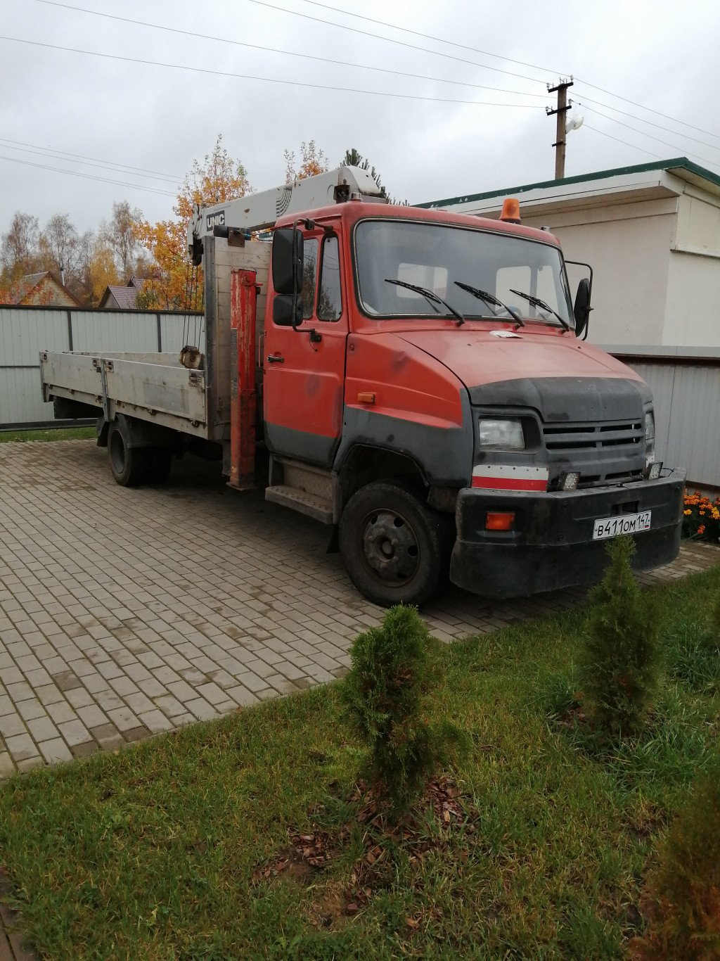 Услуги манипулятор и монтажной корзины (люльки)