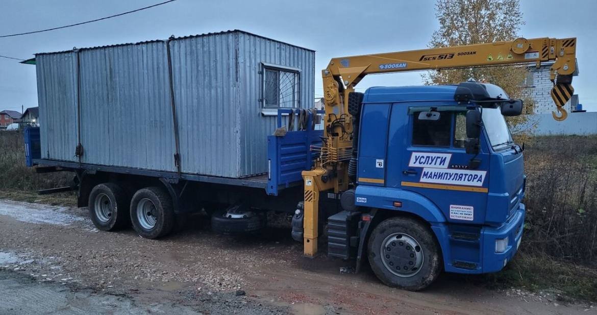 Услуга манипулятора 10 тонн