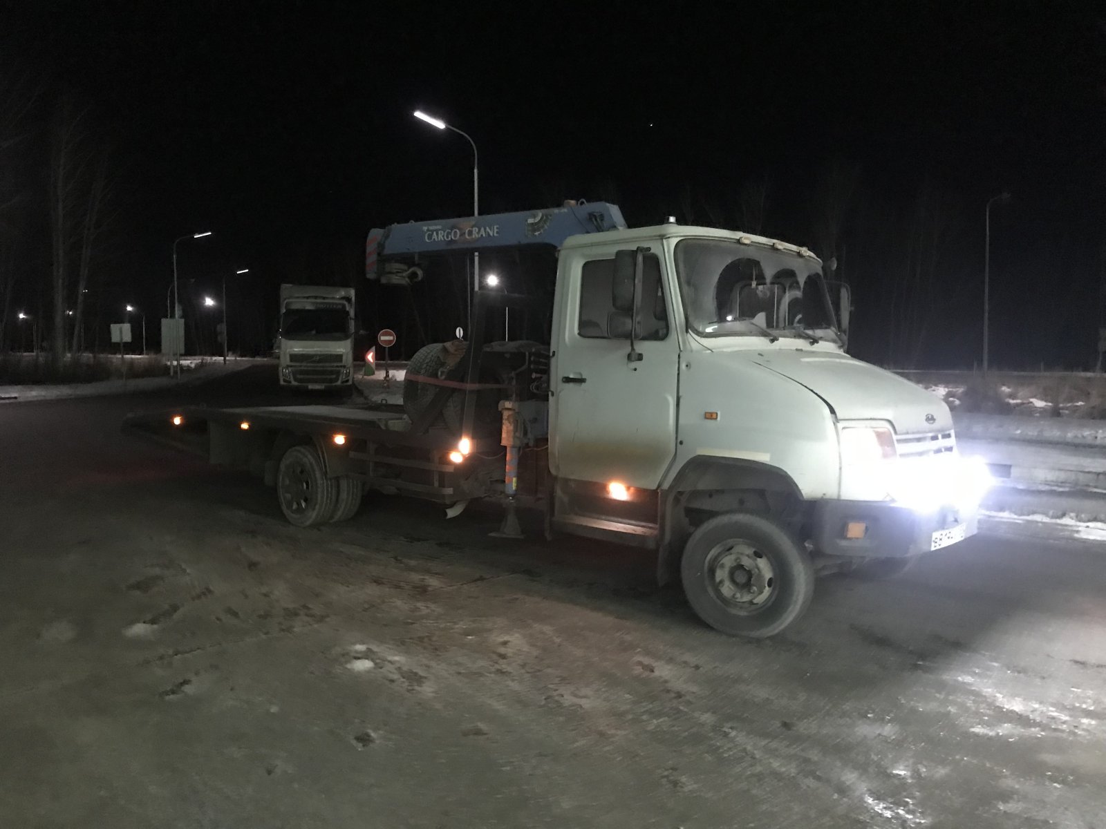 Услуги эвакуатора манипулятора