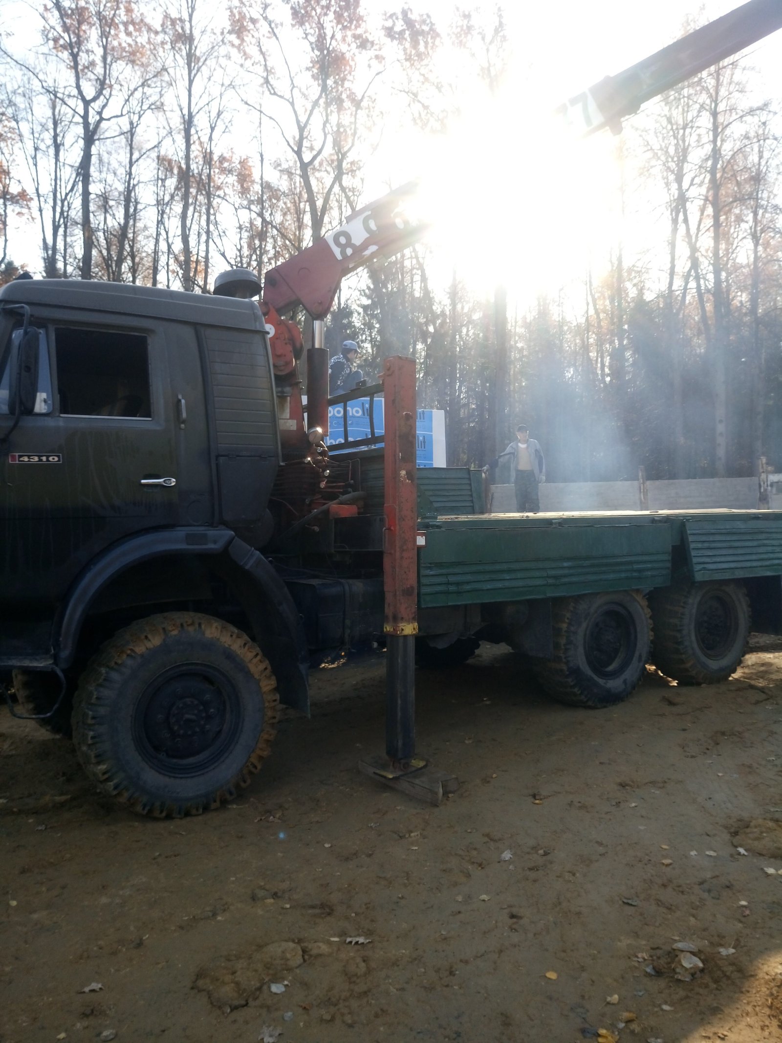 Камаз вездеход, манипулятор 3 т
