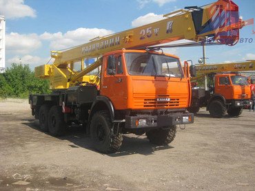 Автокран на базе Камаз