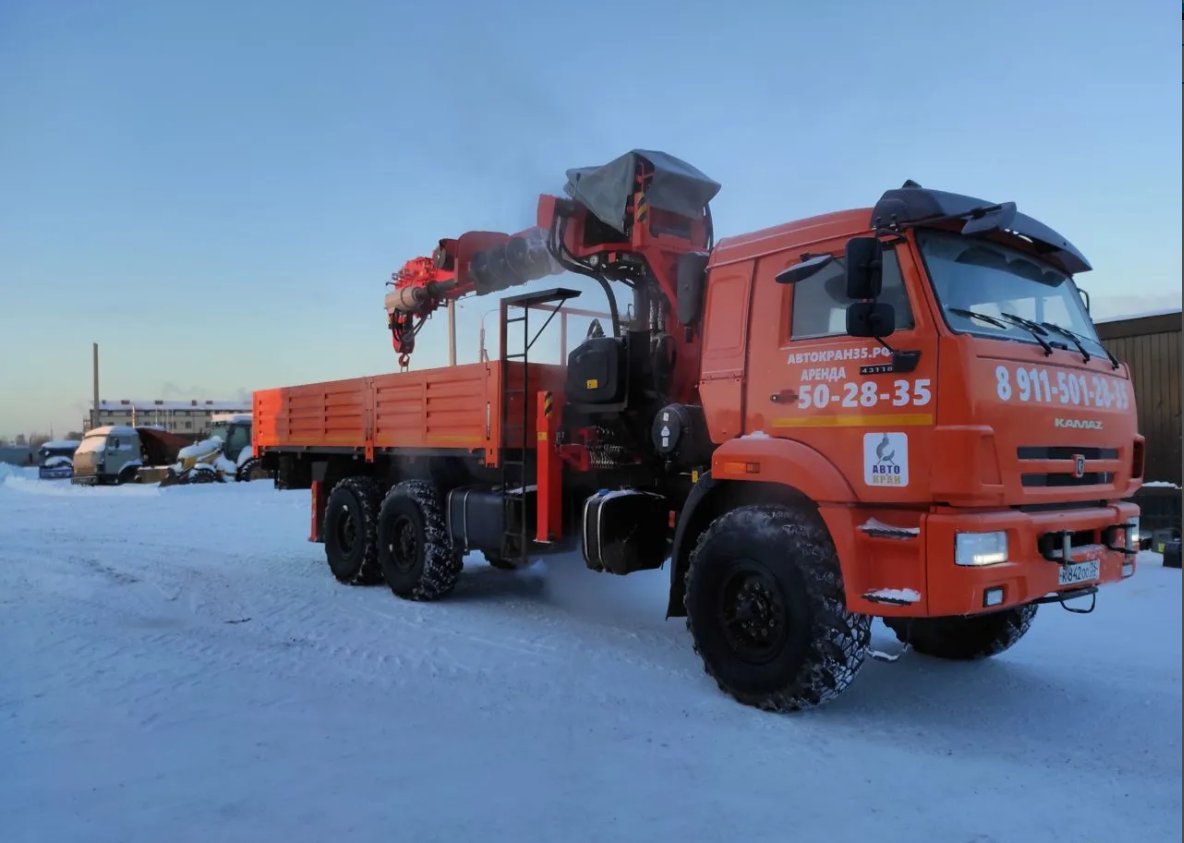 Аренда камаз вездеход, кран манипулятор, ямобур