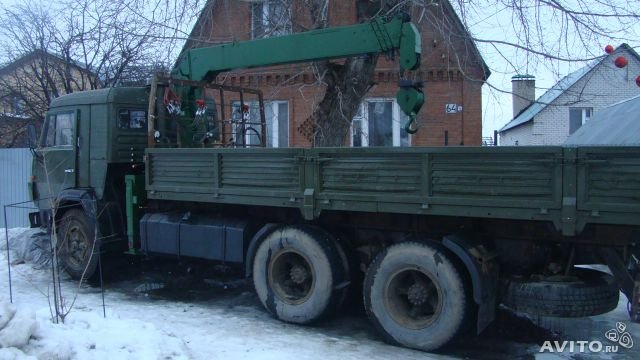 Аренда манипулятора КАМАЗ 53212