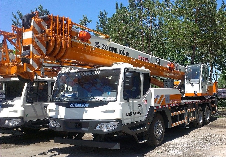 Услуги автокранов Zoomlion от 25 до 80 тн