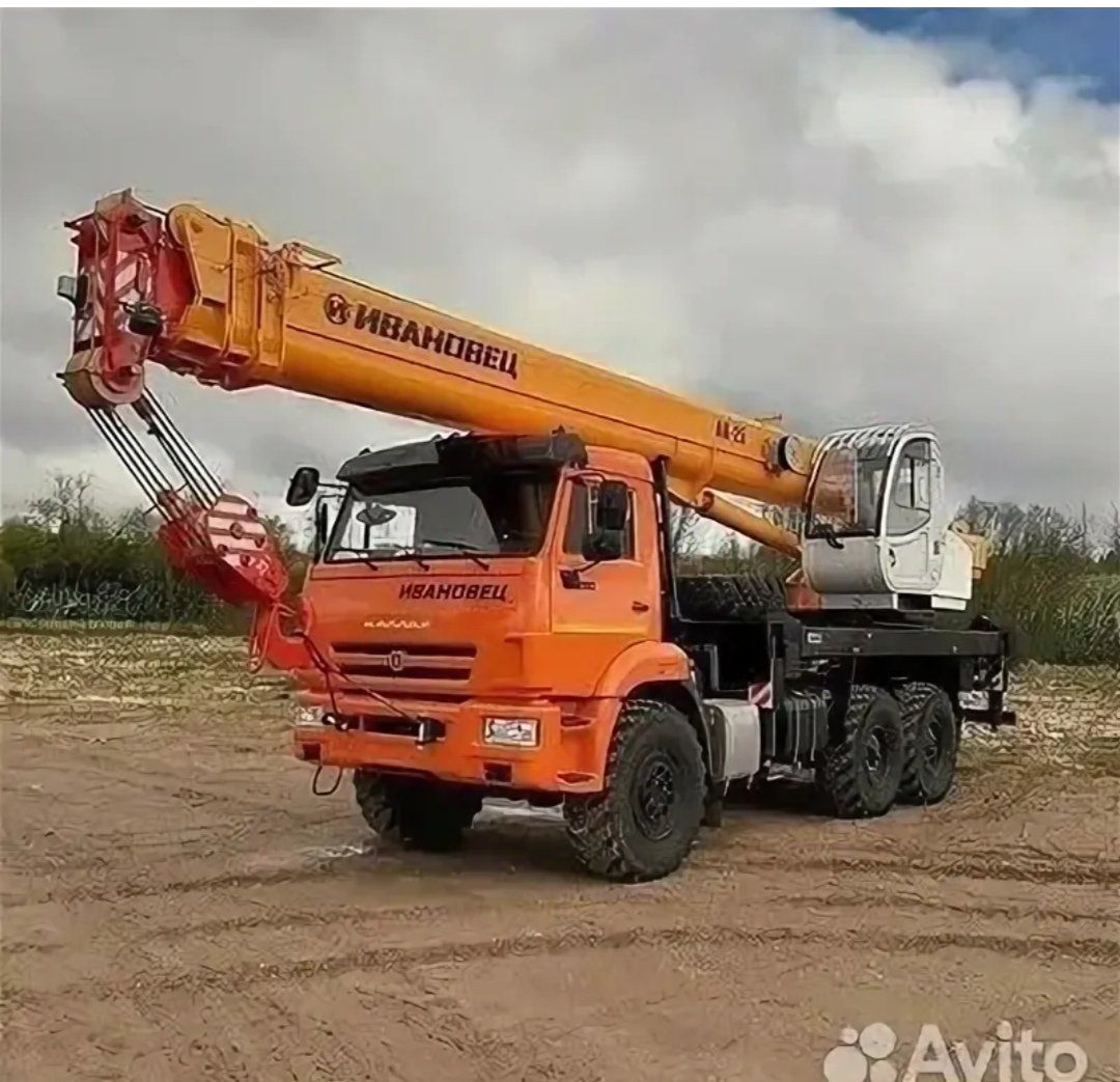Аренда автокранов 25 тонн, люлька / корзина