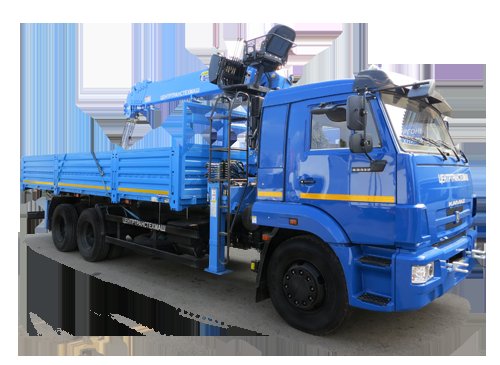 Аренда крана-манипулятора с автовышкой на базе КАМАЗ 65117