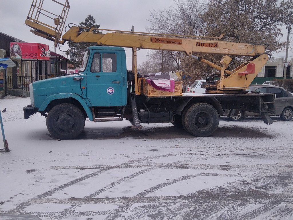 Автовышка манипулятор от собственника
