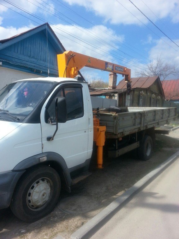 Услуги манипулятора на базе Валдай 5 тонн, борт 5м, вылет 8м