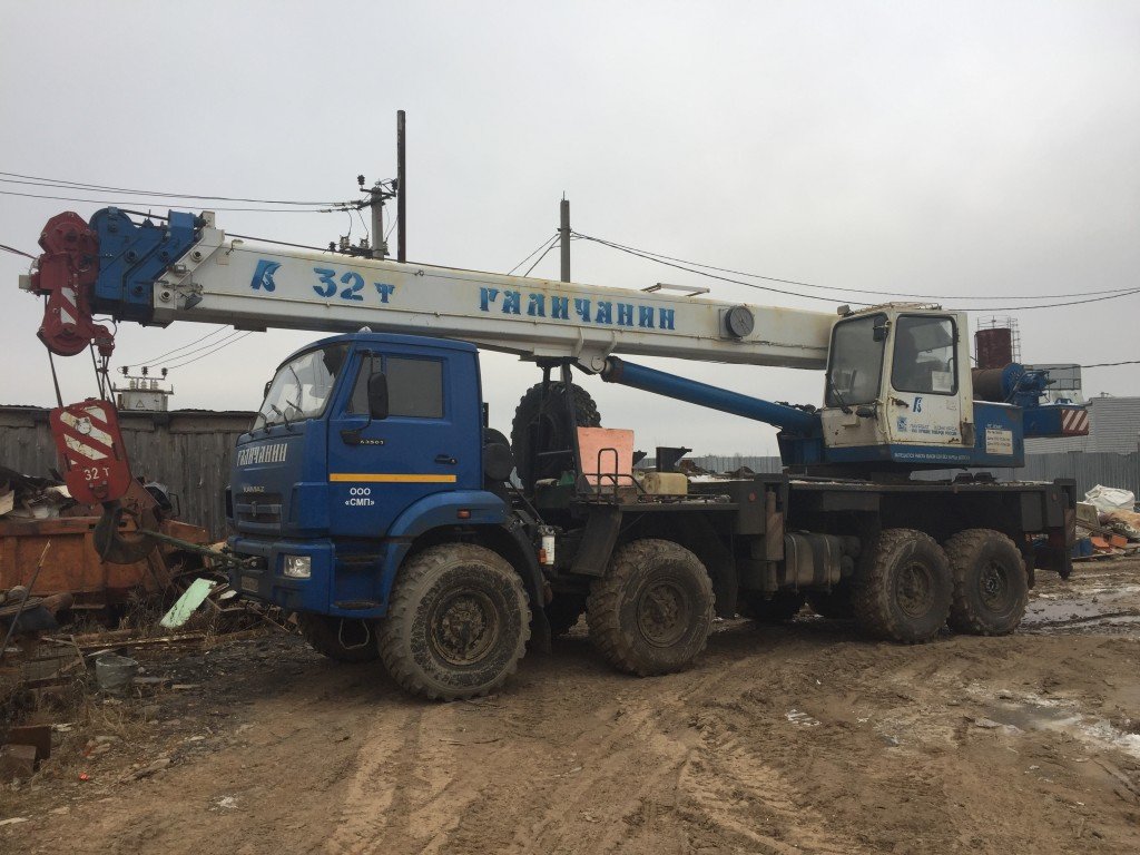 Услуги автокрана 25-40т вылет стрелы 21-49м