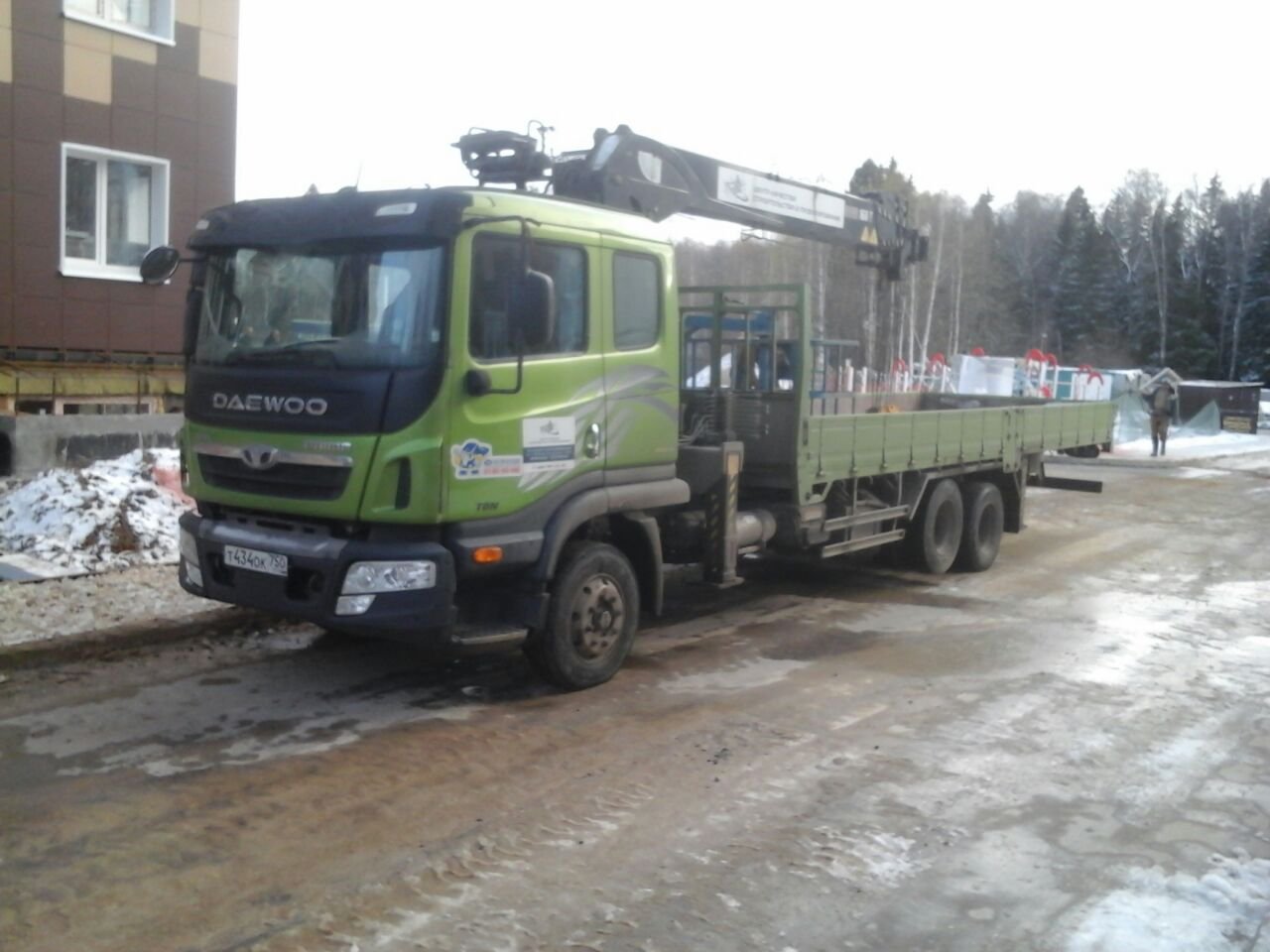 Сдаем в аренду манипулятор DAEWOO Prima