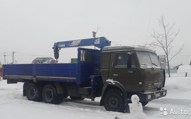 Кран-манипулятор ТАДАНО-300 на базе КАМАЗ для ЖБИ