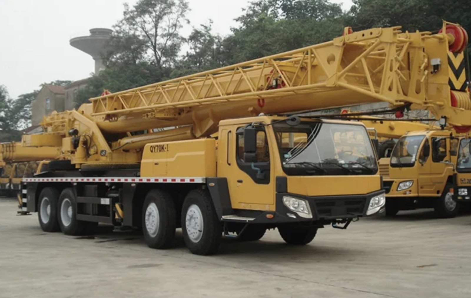 Аренда автокрана DEMAG г. п. 70 тон стрела 38 мет