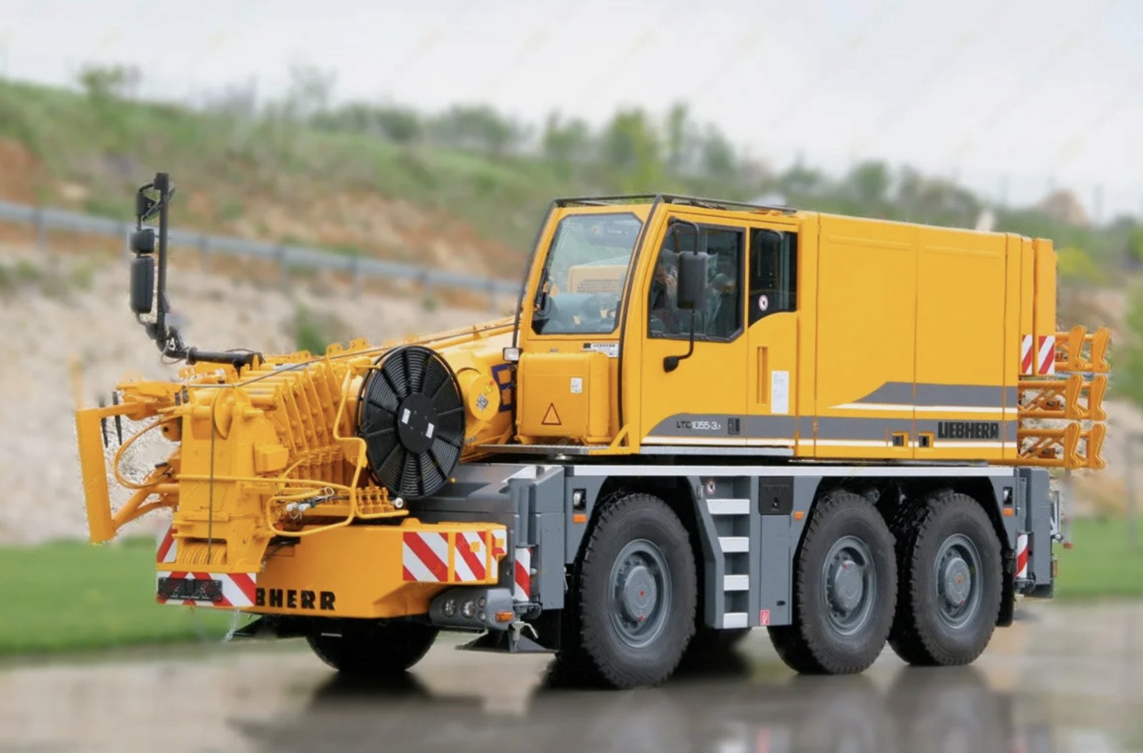Аренда компактного автокрана Liebherr 55 тонн 38 м