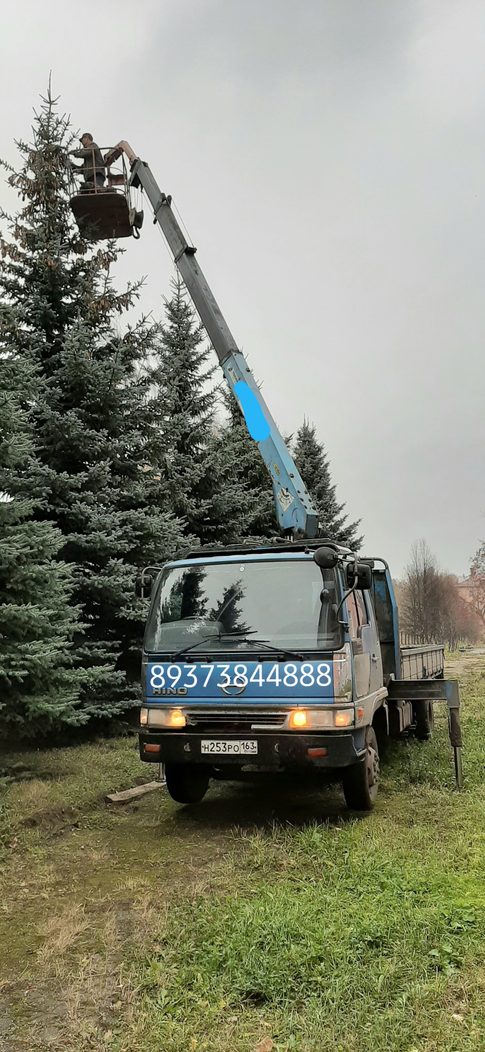 Манипулятор автовышка от собственника