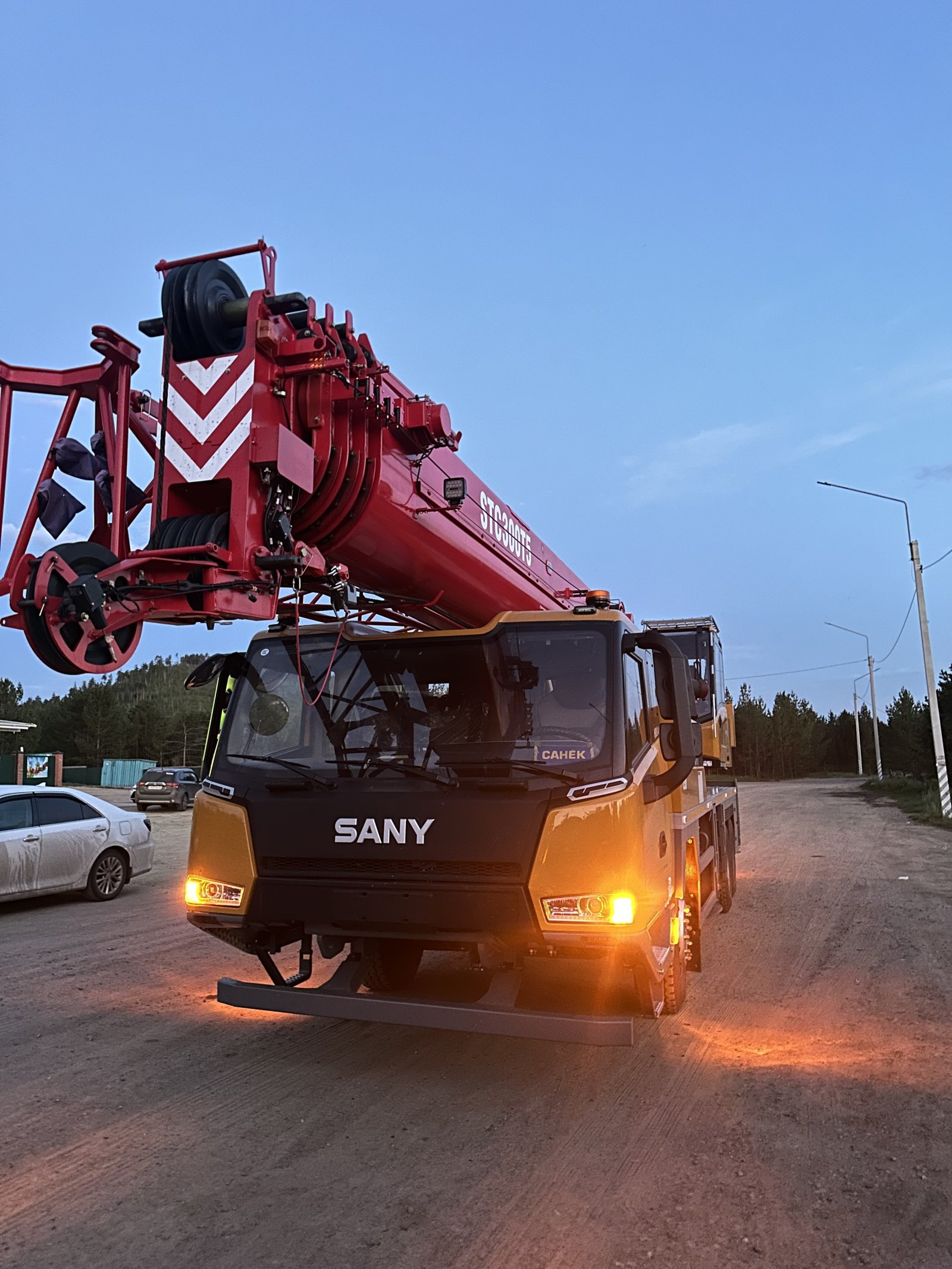 Аренда автокранов Sany до 200 тонн