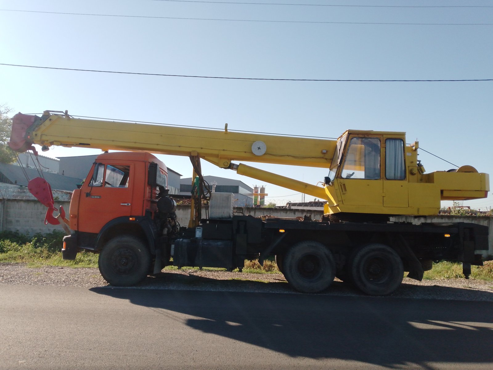 Услуга Автокран 25т. 21м