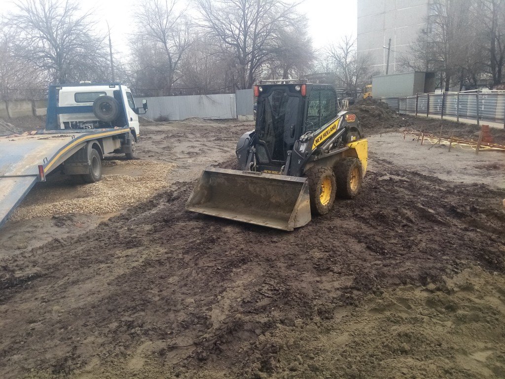 Услуги мини погрузчика, мини-погрузчик, доставка