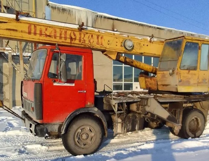 Услуги автокрана МАЗ грузоперевозки 14 тонн