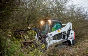 Услуги аренды мини-погрузчика Bobcat T590
