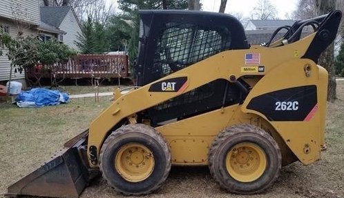 Минипогрузчик caterpillar. Услуги Bobcat, бобкэт