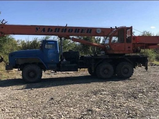 Услуги автокрана Урал