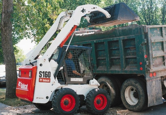 Услуга мини-погрузчик колесный Bobcat S160