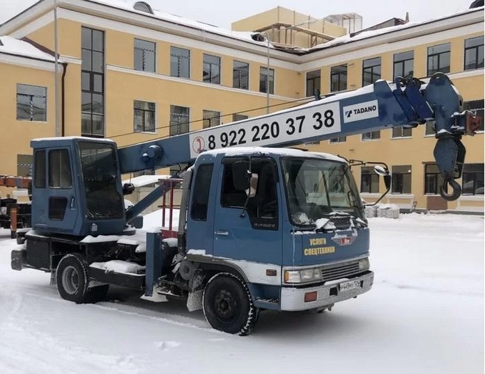 Услуги автокрана 24м, 5 тонн