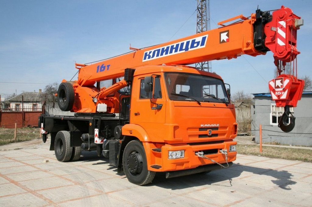 Услуги крана 16 тонн